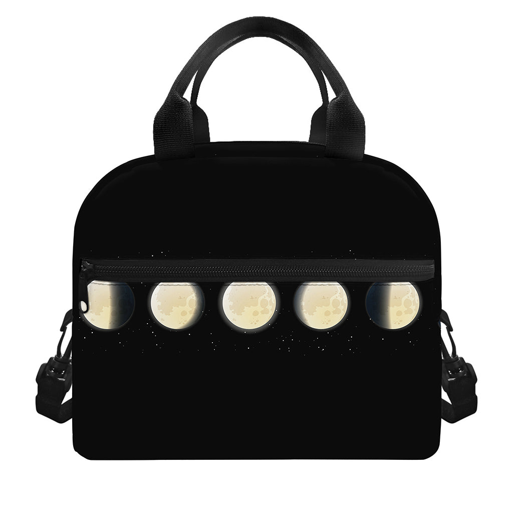 Blood Moon Lunar Phase Print Insulated Lunch Bag