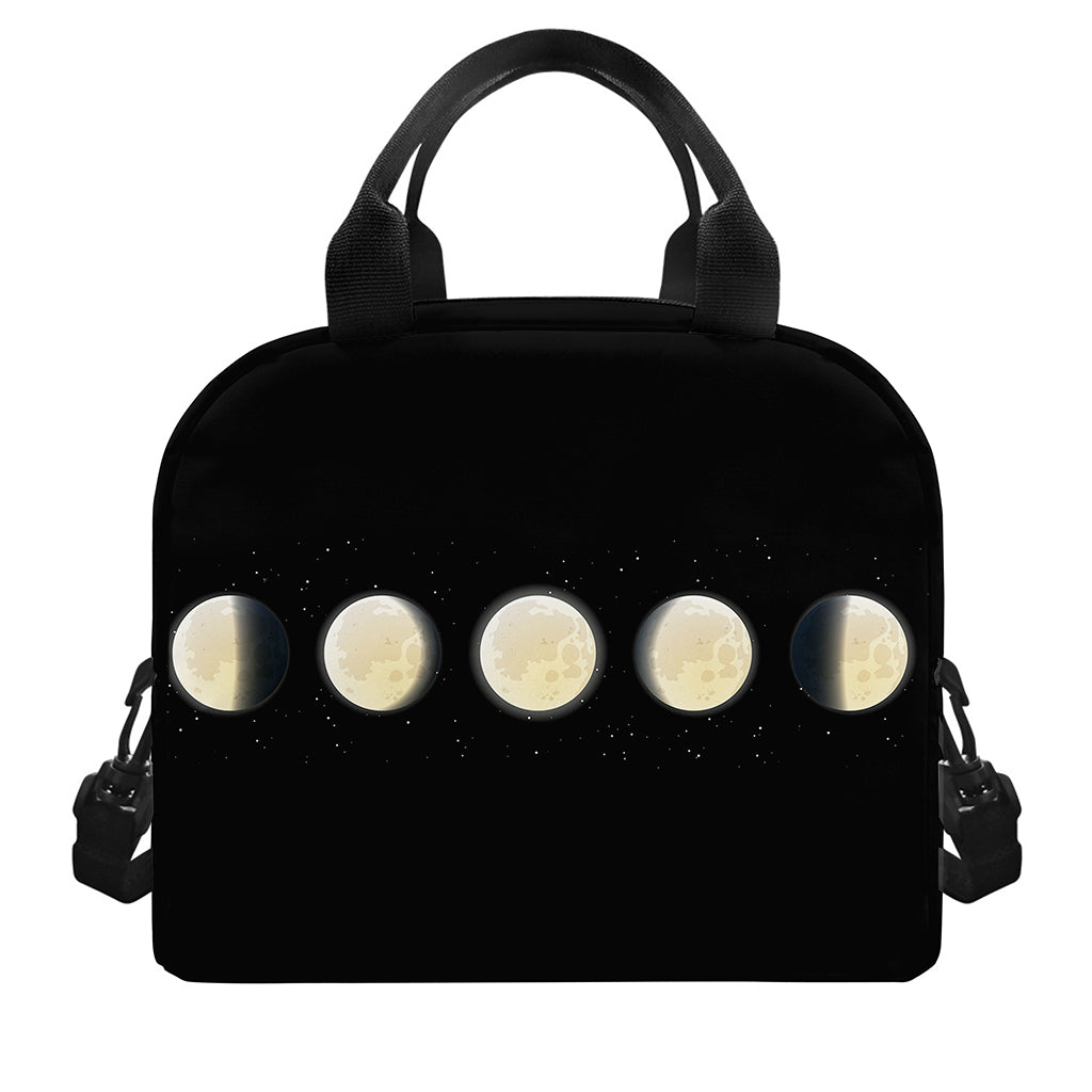 Blood Moon Lunar Phase Print Insulated Lunch Bag
