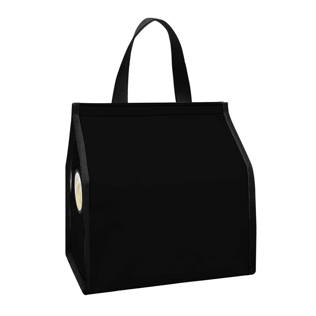 Blood Moon Lunar Phase Print Insulated Lunch Tote