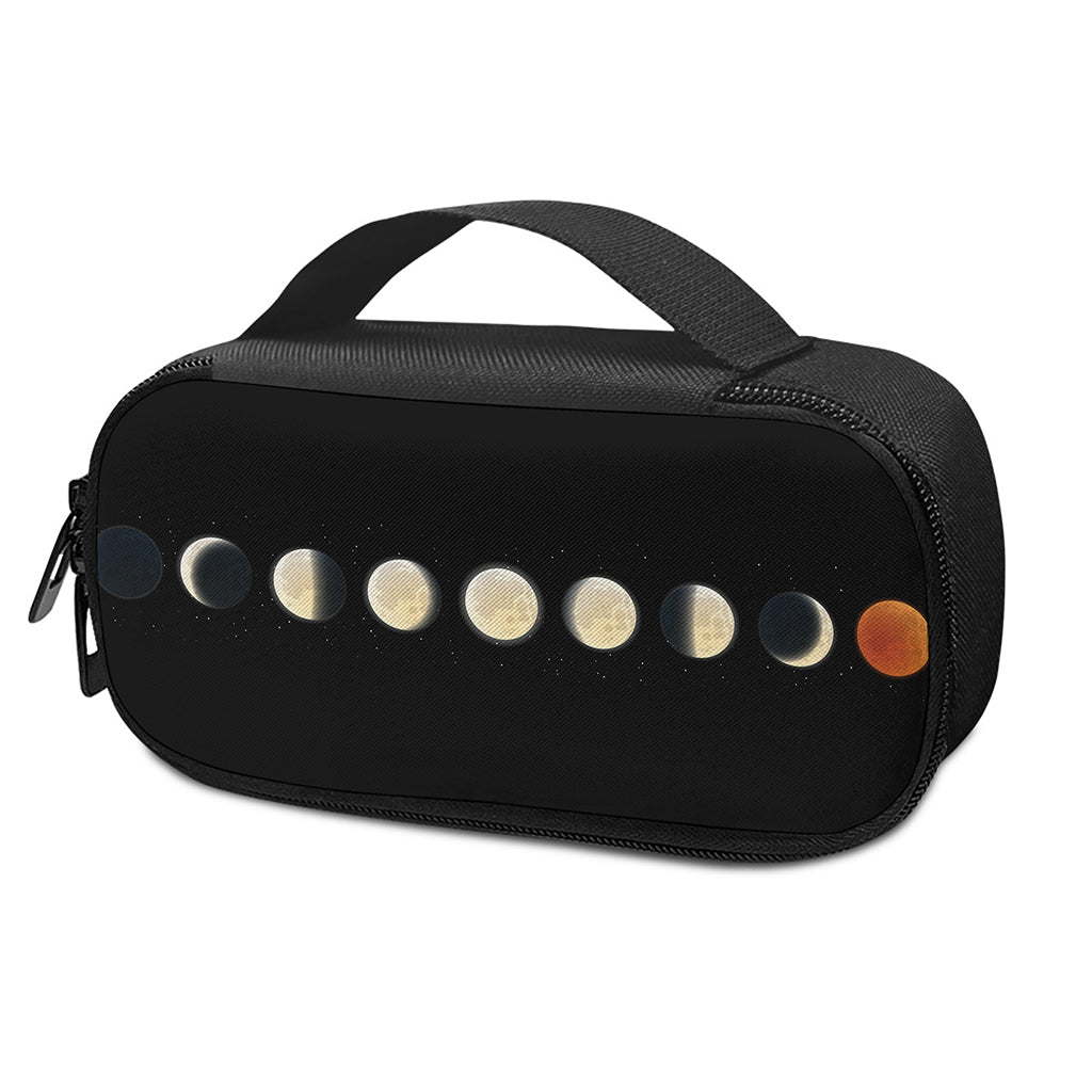 Blood Moon Lunar Phase Print Insulin Cooler Travel Case