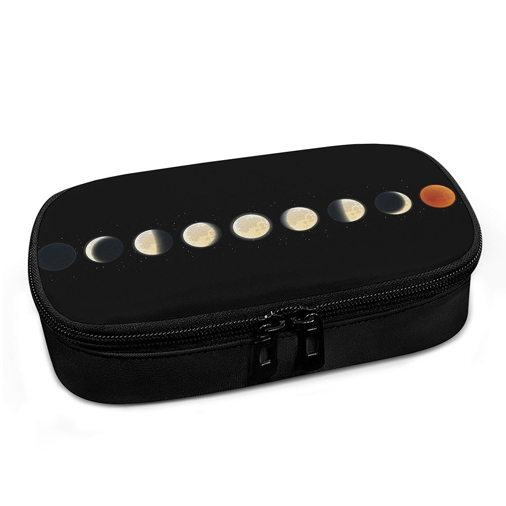 Blood Moon Lunar Phase Print Insulin Cooler Travel Case