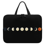 Blood Moon Lunar Phase Print Laptop Sleeve With Handle