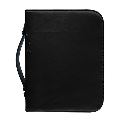 Blood Moon Lunar Phase Print Leather Bible Cover