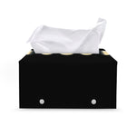 Blood Moon Lunar Phase Print Leather Tissue Box Cover
