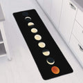Blood Moon Lunar Phase Print Long Kitchen Mat