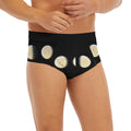 Blood Moon Lunar Phase Print Men's Briefs