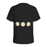Blood Moon Lunar Phase Print Men's Sports T-Shirt