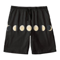 Blood Moon Lunar Phase Print Men's Swim Trunks
