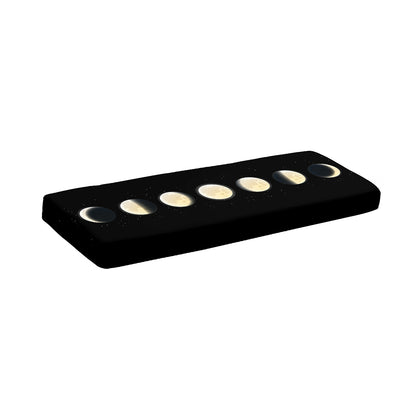 Blood Moon Lunar Phase Print Piano Keyboard Cover
