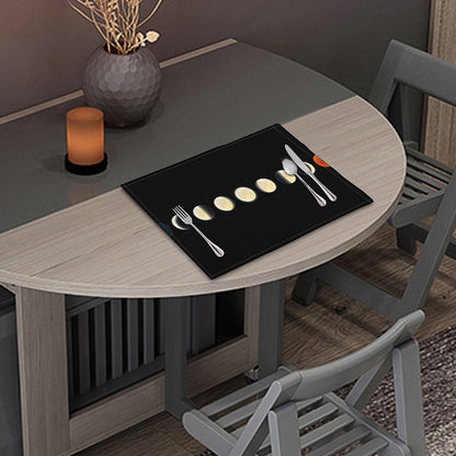 Blood Moon Lunar Phase Print Placemat