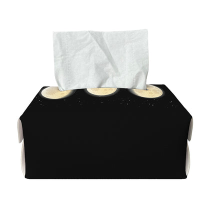 Blood Moon Lunar Phase Print Rectangle Tissue Box Cover