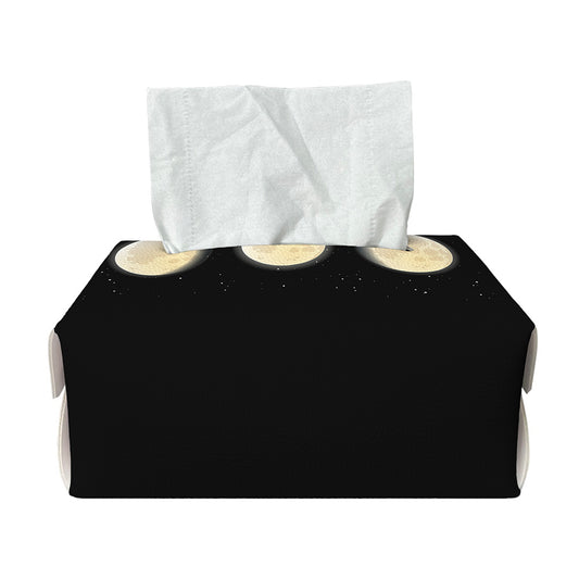 Blood Moon Lunar Phase Print Rectangle Tissue Box Cover