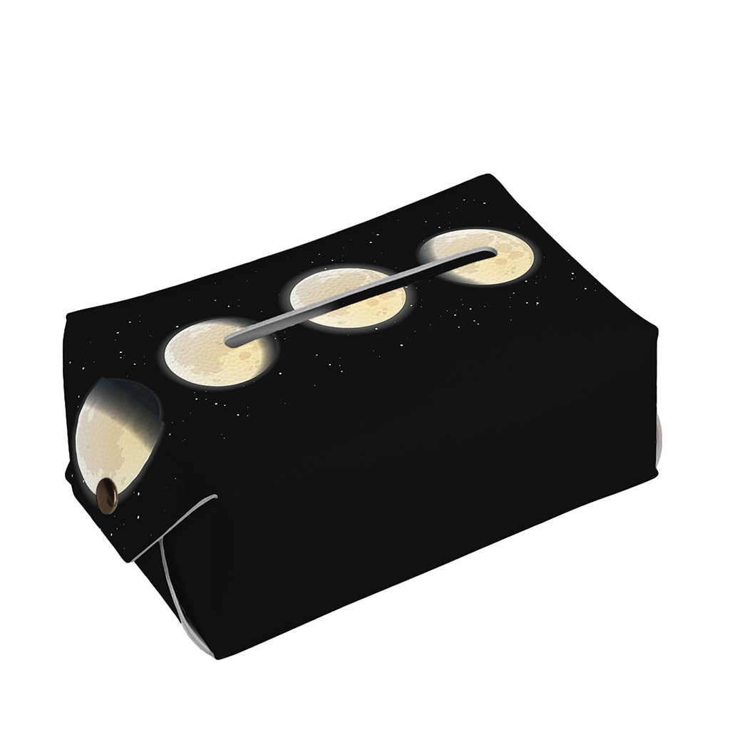 Blood Moon Lunar Phase Print Rectangle Tissue Box Cover
