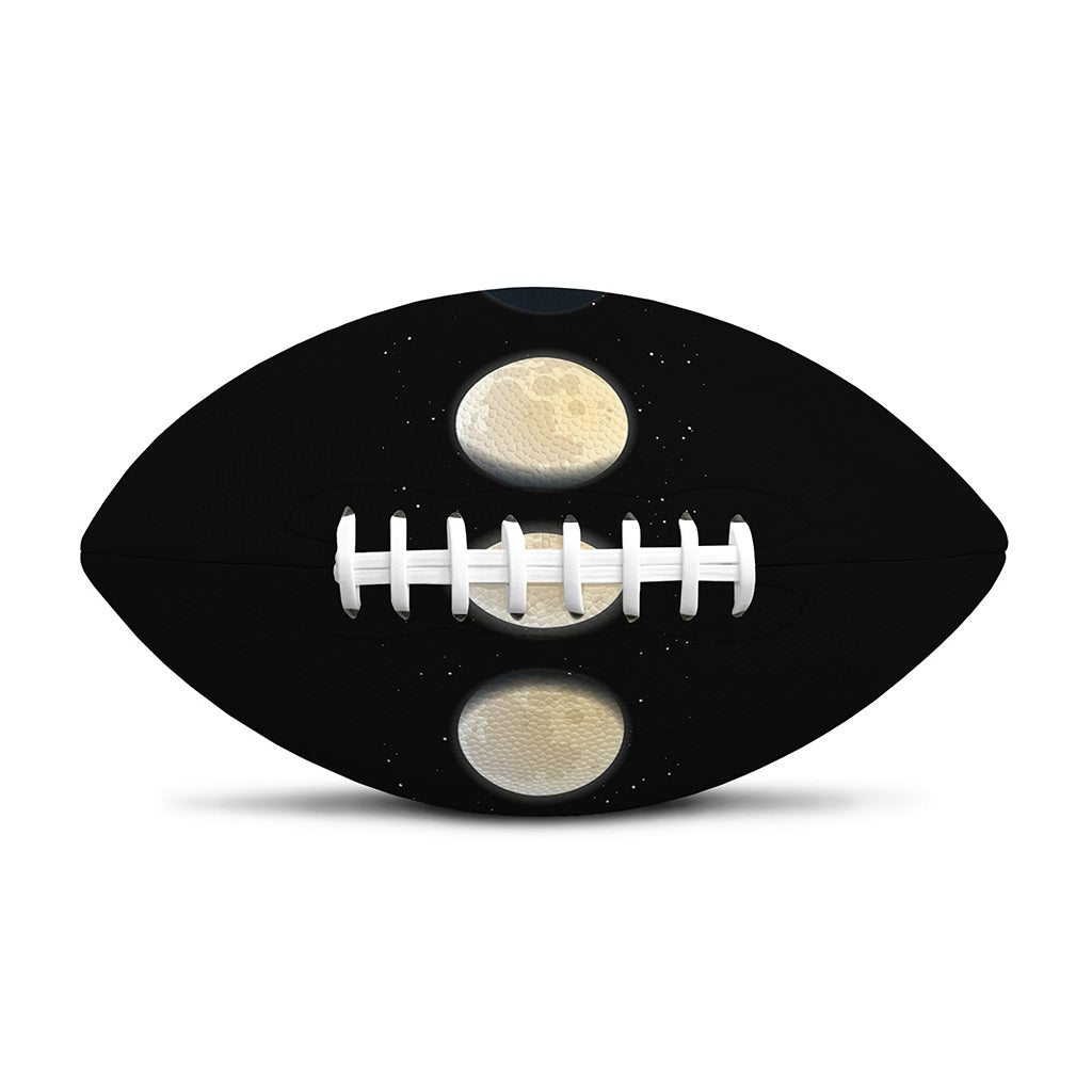 Blood Moon Lunar Phase Print Rugby Ball
