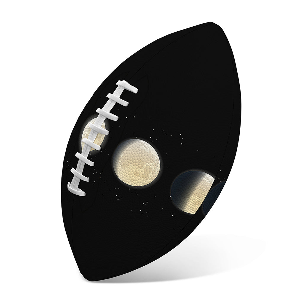 Blood Moon Lunar Phase Print Rugby Ball