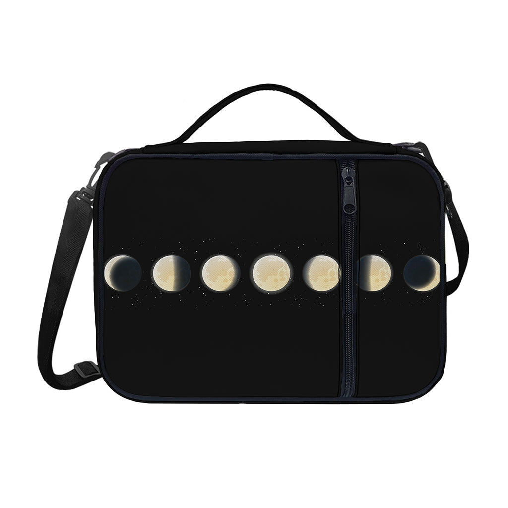 Blood Moon Lunar Phase Print Shoulder Strap Bible Bag