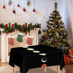 Blood Moon Lunar Phase Print Tablecloth