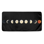 Blood Moon Lunar Phase Print Towel