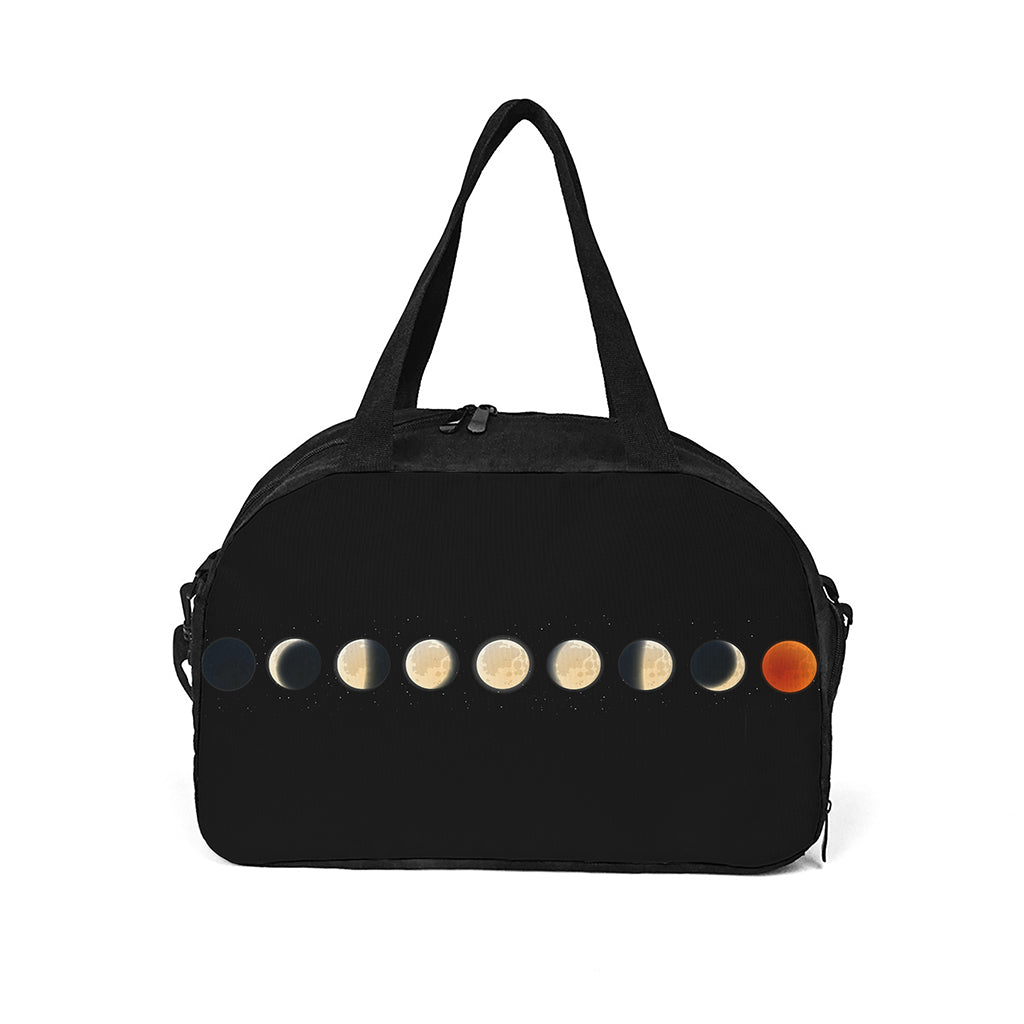 Blood Moon Lunar Phase Print Travel Bag