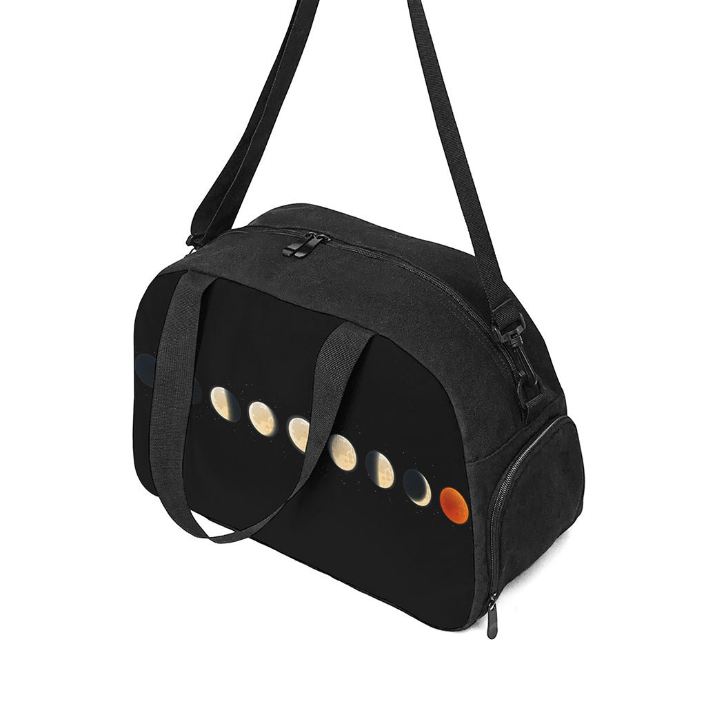 Blood Moon Lunar Phase Print Travel Bag