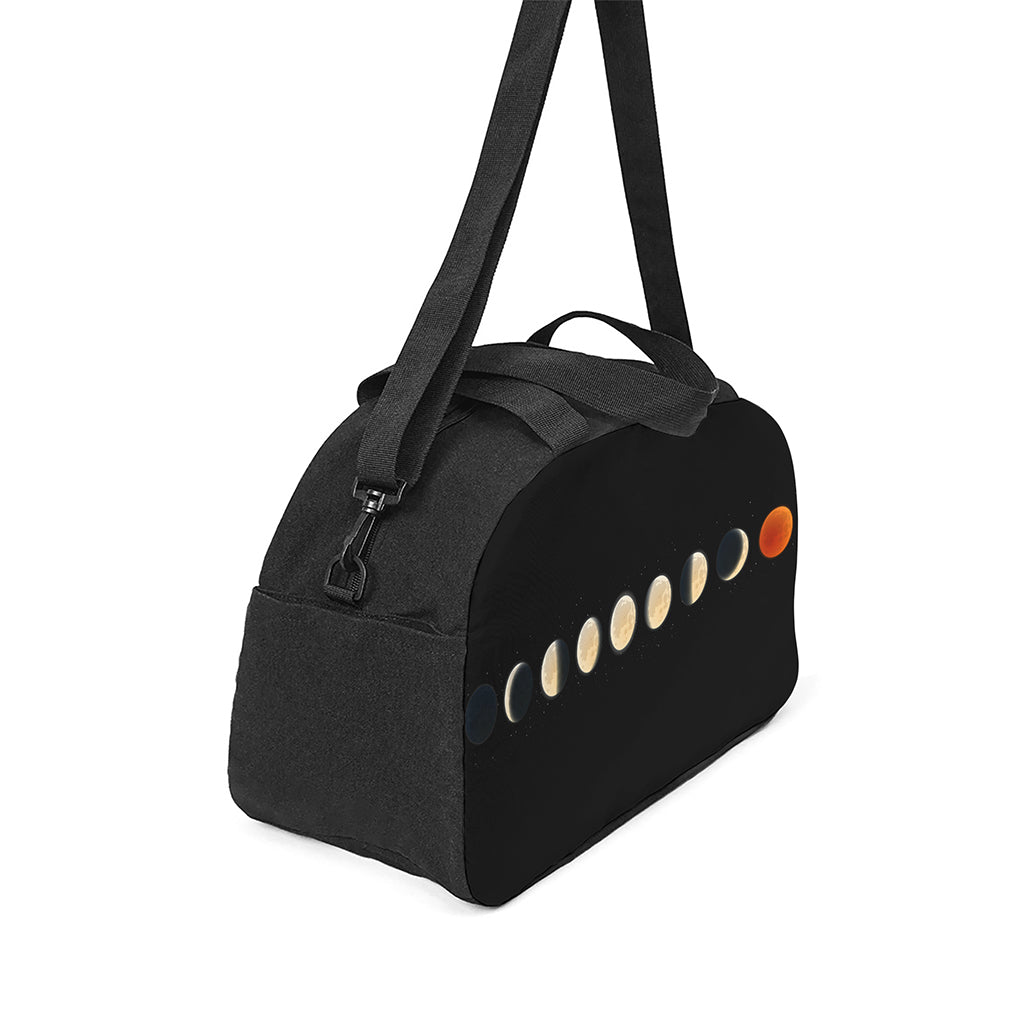 Blood Moon Lunar Phase Print Travel Bag