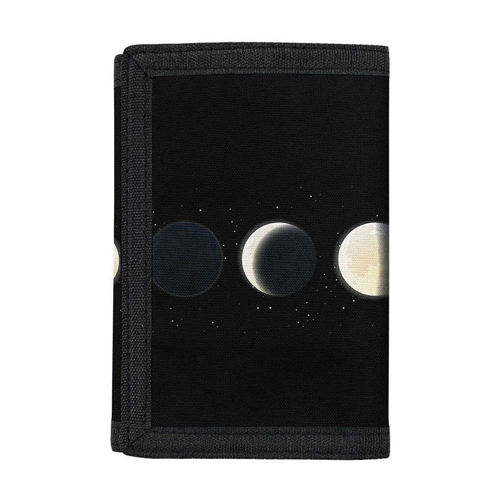 Blood Moon Lunar Phase Print Trifold Wallet
