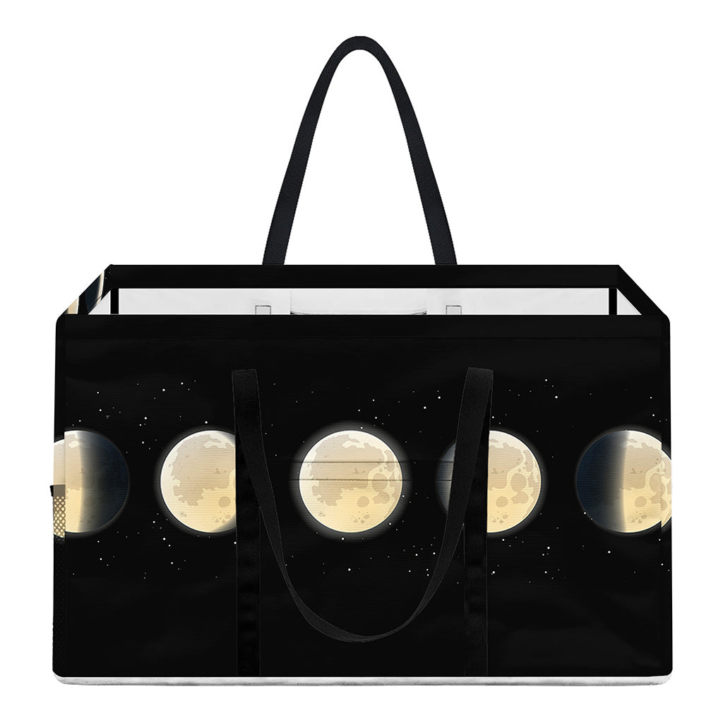 Blood Moon Lunar Phase Print Utility Tote Bag