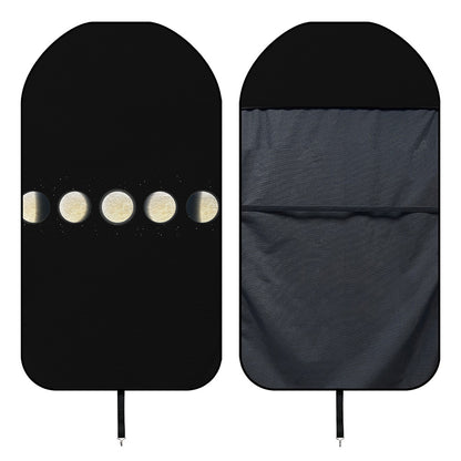 Blood Moon Lunar Phase Print Waterproof Car Seat Cover