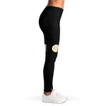 Blood Moon Lunar Phase Print Women's Leggings