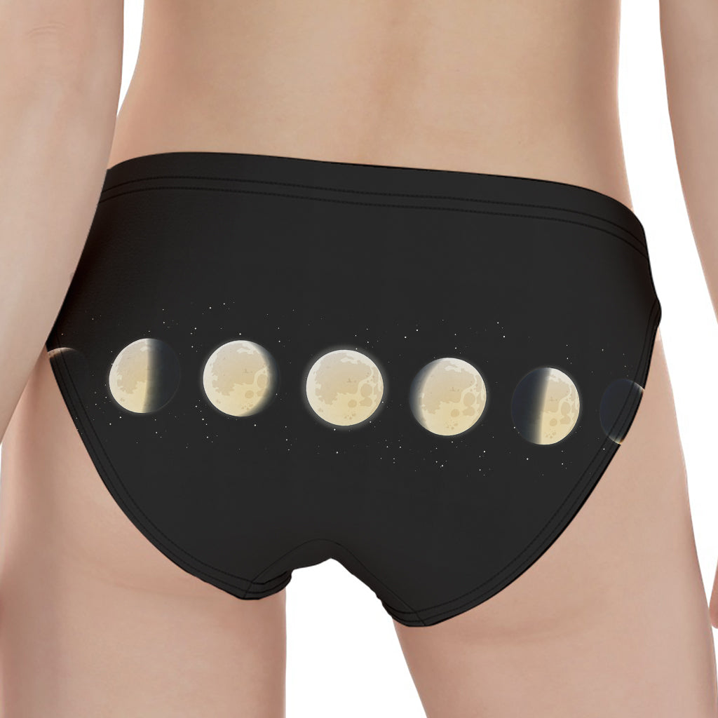 Blood Moon Lunar Phase Print Women's Panties