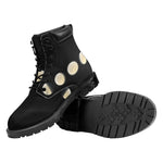 Blood Moon Lunar Phase Print Work Boots