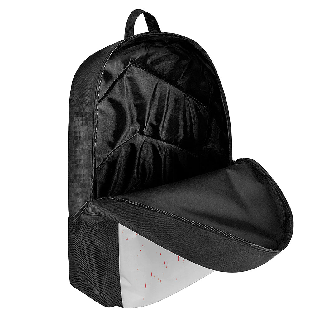 Blood Splashed Print 17 Inch Backpack