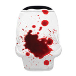 Blood Splashed Print Baby Seat Cover
