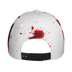 Blood Splashed Print Baseball Cap