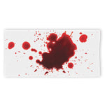 Blood Splashed Print Beach Towel