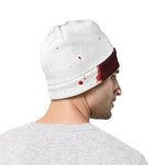 Blood Splashed Print Beanie