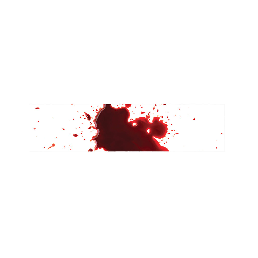 Blood Splashed Print Bed Runner