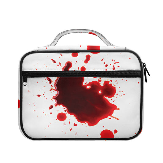 Blood Splashed Print Briefcase Bible Bag