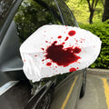 Blood Splashed Print Car Side Mirror Covers