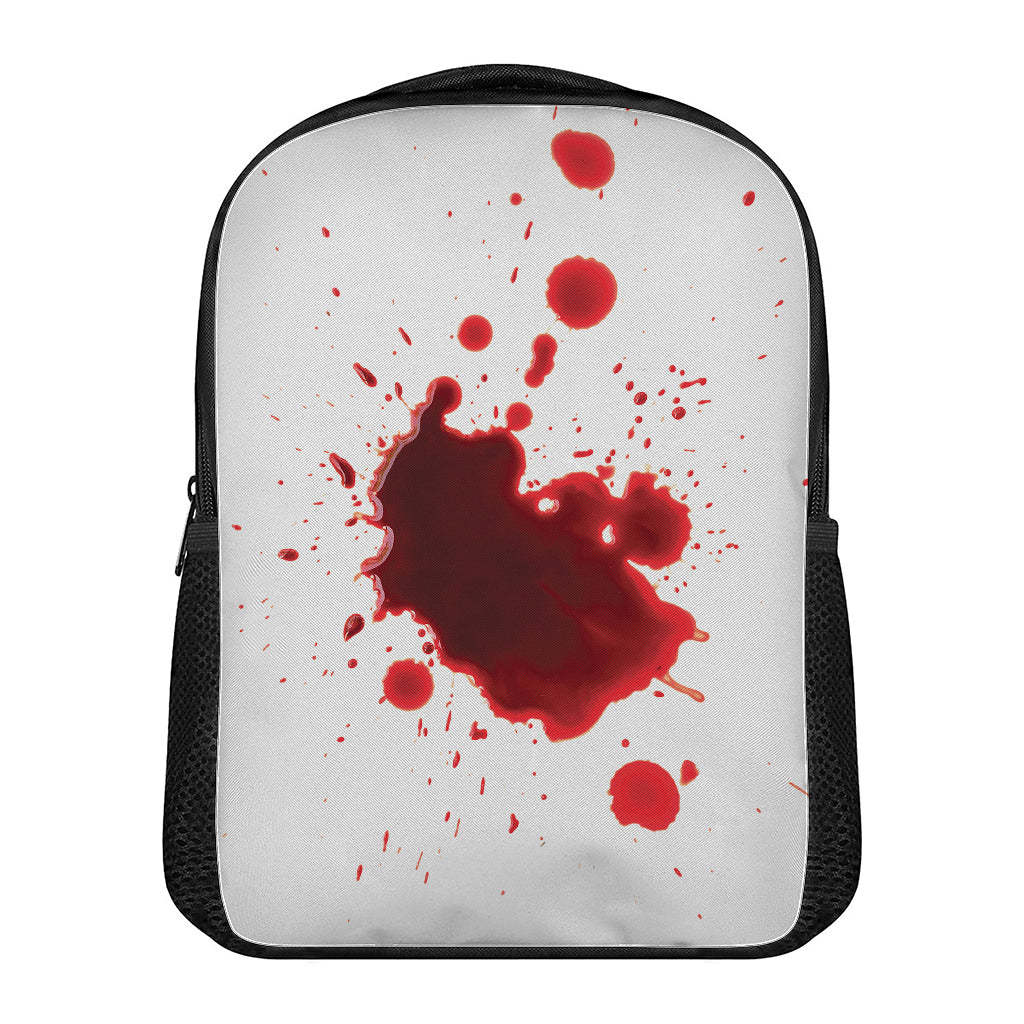 Blood Splashed Print Casual Backpack