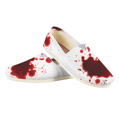 Blood Splashed Print Casual Shoes