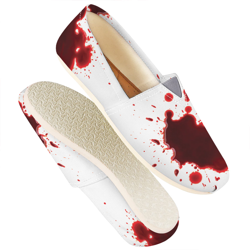 Blood Splashed Print Casual Shoes
