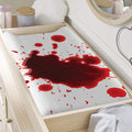 Blood Splashed Print Changing Pad Cover