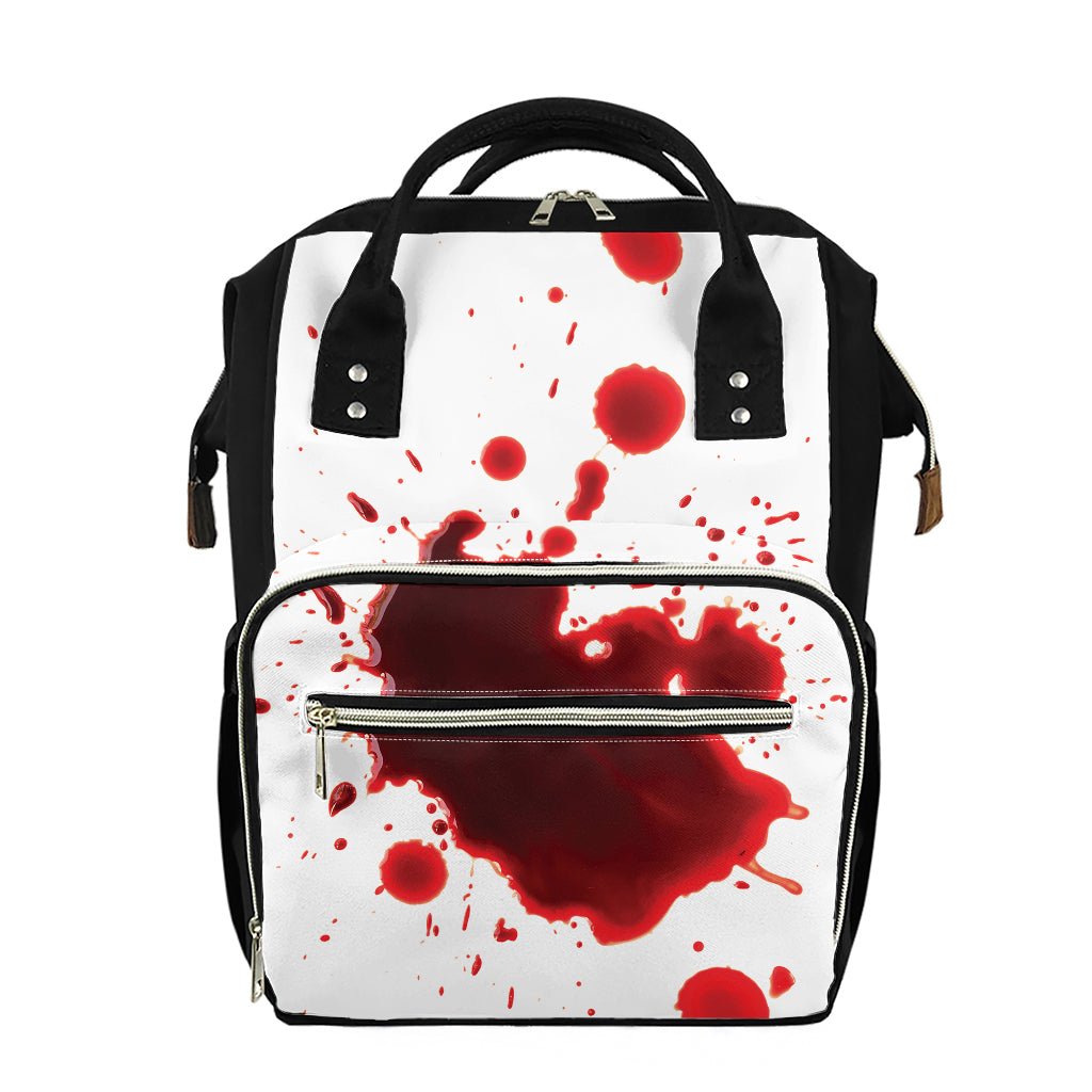 Blood Splashed Print Diaper Bag