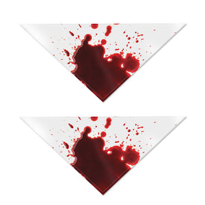 Blood Splashed Print Dog Bandana