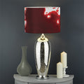 Blood Splashed Print Drum Lamp Shade