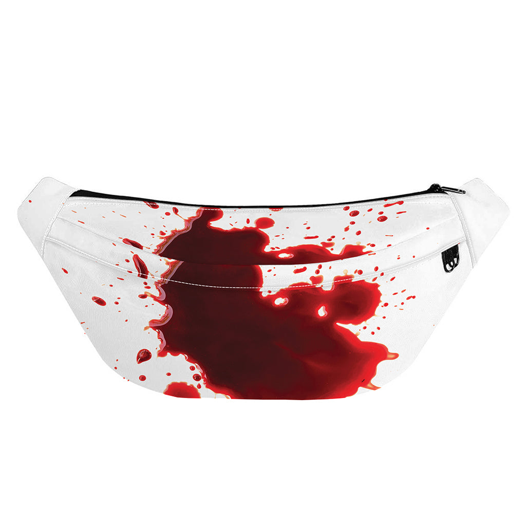 Blood Splashed Print Fanny Pack