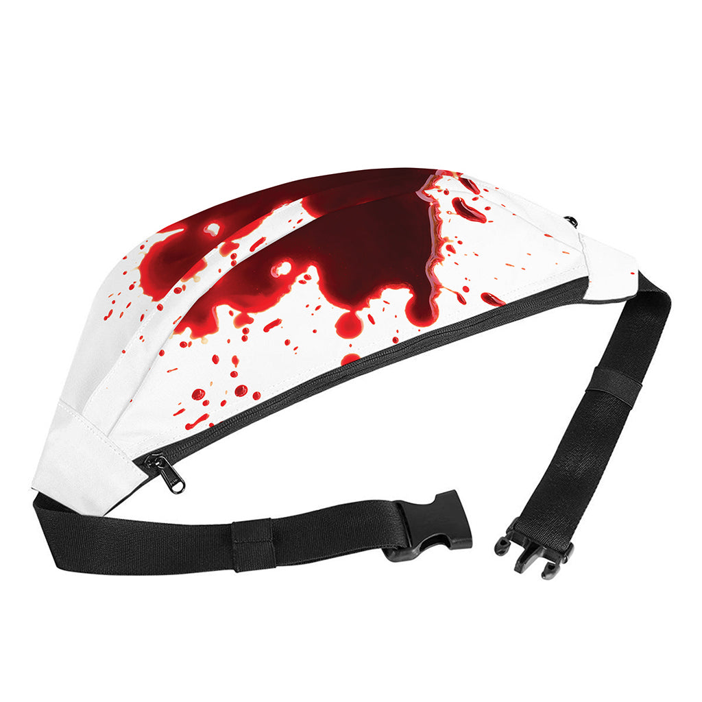 Blood Splashed Print Fanny Pack
