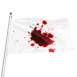 Blood Splashed Print Flag