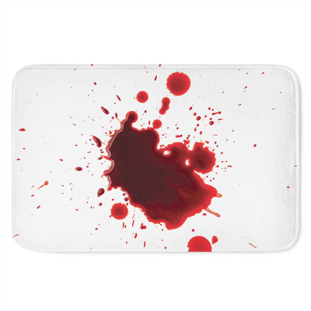 Blood Splashed Print Indoor Door Mat